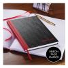 Casebound Notebooks, 1 Subject, Wide/Legal Rule, Black Cover, 11.75 x 8.25, 96 Sheets2