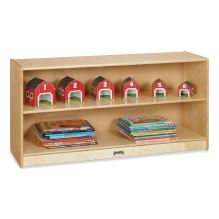 Adjustable Mobile Straight-Shelves, Toddler, 48w x 15d x 24.5h, Birch1