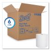 Essential High Capacity Hard Roll Towels for Business, 1.5" Core, 8" x 1,000 ft, Recycled, White, 6/Carton2