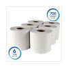 Essential Roll Control Center-Pull Towels,  8 x 12, White, 700/Roll, 6 Rolls/CT2