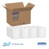 Essential Hard Roll Towels for Business, Absorbency Pockets, 1.5" Core, 8 x 400 ft, White, 12 Rolls/Carton2