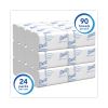 Control Slimfold Towels, 7.5 x 11.6, White, 90/Pack, 24 Packs/Carton2