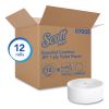 Essential Coreless JRT, Septic Safe, 1-Ply, White, 2300 ft, 12 Rolls/Carton2