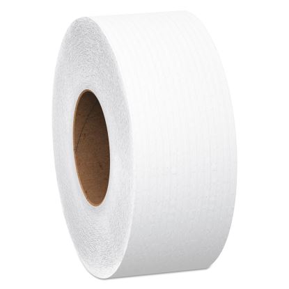 Essential JRT Jumbo Roll Bathroom Tissue, Septic Safe, 1-Ply, White, 2,000 ft, 12 Rolls/Carton1