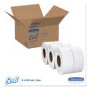 Essential JRT Extra Long Bathroom Tissue, Septic Safe, 2-Ply, White, 2000 ft, 6 Rolls/Carton2