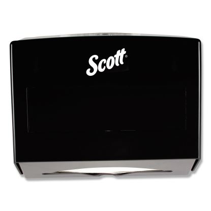 Scottfold Folded Towel Dispenser, 10.75 x 4.75 x 9, Black1
