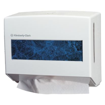 Scottfold Compact Towel Dispenser, 13.3 x 10 x 13.5 Pearl White1