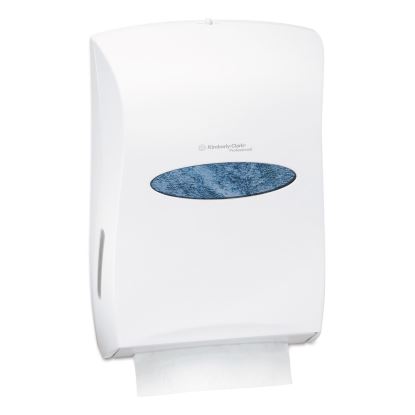 Universal Towel Dispenser, 13.31 x 5.85 x 18.85, Pearl White1