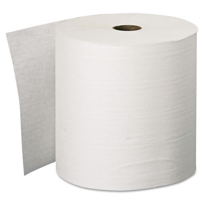 Hard Roll Paper Towels with Premium Absorbency Pockets, 8" x 600 ft, 1.5" Core, White, 6 Rolls/Carton1