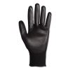 G40 Polyurethane Coated Gloves, 220 mm Length, Small, Black, 60 Pairs2