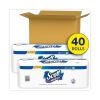 Standard Roll Bathroom Tissue, Septic Safe, 1-Ply, White, 20/Pack, 2 Packs/Carton2