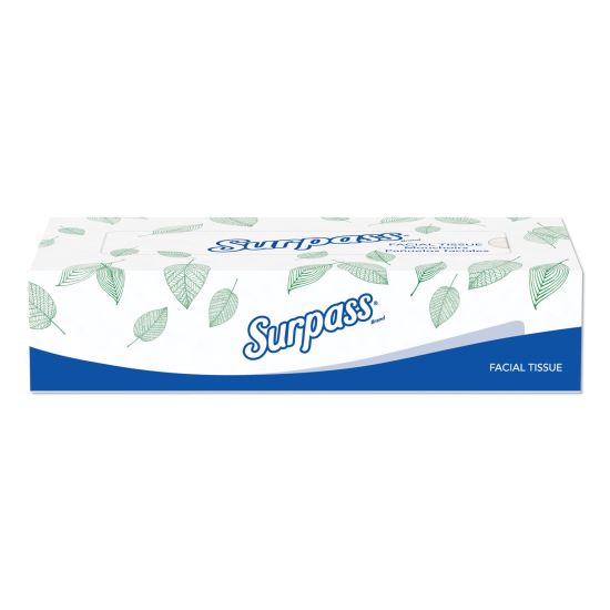 Facial Tissue for Business, 2-Ply, White,125 Sheets/Box, 60 Boxes/Carton1