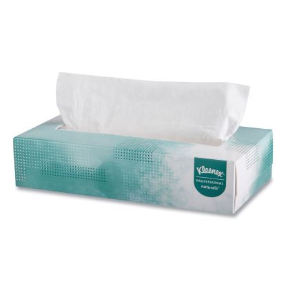 Naturals Facial Tissue for Business, Flat Box, 2-Ply, White, 125 Sheets/Box1