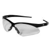 Nemesis Safety Glasses, Black Frame, Clear Lens2