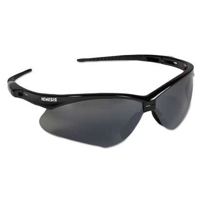 V30 Nemesis Safety Glasses, Black Frame, Smoke Lens1