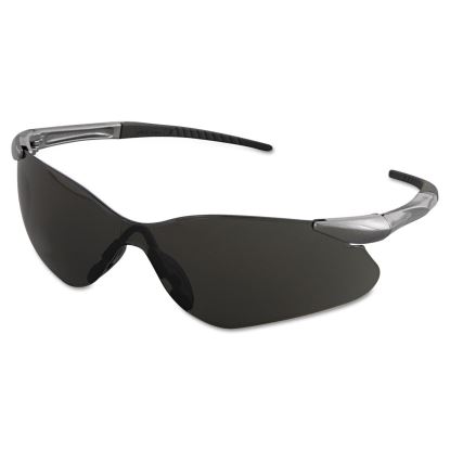 Nemesis VL Safety Glasses, Gunmetal Frame, Smoke Uncoated Lens1