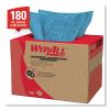 Power Clean Oil, Grease and Ink Cloths, BRAG Box, 12.1 x 16.8, Blue, 180/Box2