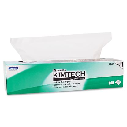 Kimwipes Delicate Task Wipers, 1-Ply, 16.6 x 16. 63, 144/Box1