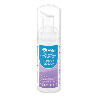 Ultra Moisturizing Foam Hand Sanitizer, 1.5 oz Pump Bottle, Unscented, 24/Carton1