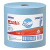 General Clean X60 Cloths, Jumbo Roll, 12.5 x 13.4, Blue, 1,100/Roll1