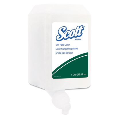 Skin Relief Lotion, 1 L Bottle, Fragrance Free, 6/Carton1