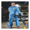 A60 Elastic-Cuff, Ankle and Back Coveralls, X-Large, Blue, 24/Carton2