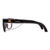 Maverick Safety Glasses, Black, Polycarbonate Frame, Clear Lens, 12 Pairs/Box2