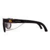 Maverick Safety Glasses, Black, Polycarbonate Frame, Smoke Lens, 12/Box2