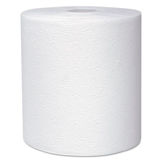 Essential Plus Hard Roll Towels 8" x 600 ft, 1 3/4" Core dia, White, 6 Rolls/CT1