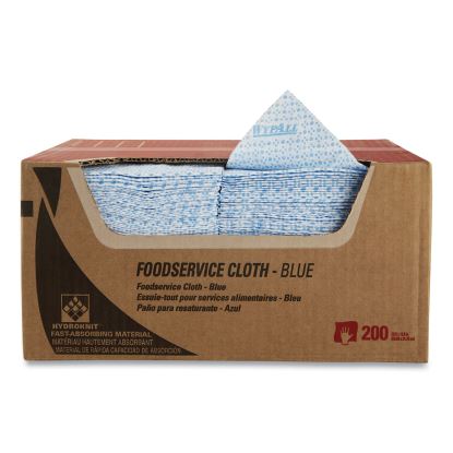 Foodservice Cloths, 12.5 x 23.5, Blue, 200/Carton1