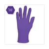 PURPLE NITRILE Exam Gloves, 242 mm Length, Small, Purple, 100/Box2