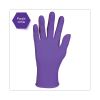 PURPLE NITRILE Exam Gloves, 242 mm Length, Medium, Purple, 100/Box2