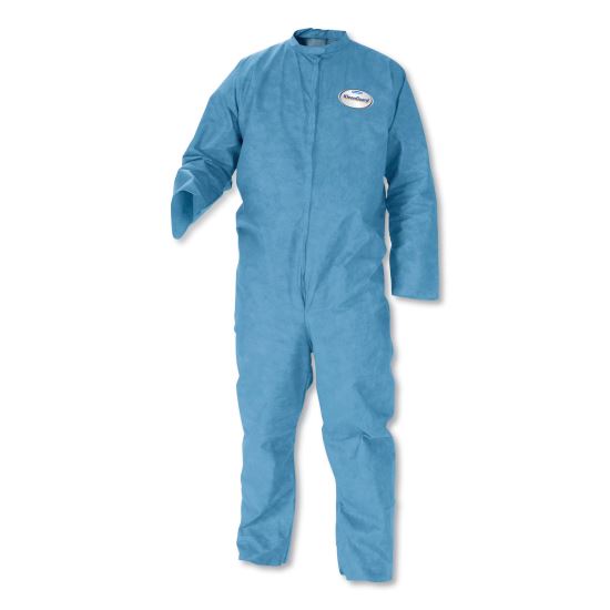 A20 Breathable Particle-Pro Coveralls, Zip, 4X-Large, Blue, 24/Carton1