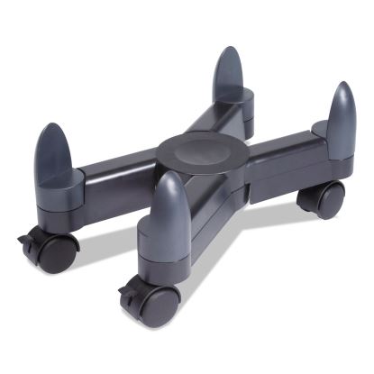 Computer Stand with Locking Wheels, Supports 40 lb, 3 x 16.5 x 4.5, Black1