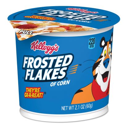 Breakfast Cereal, Frosted Flakes, Single-Serve 2.1 oz Cup, 6/Box1