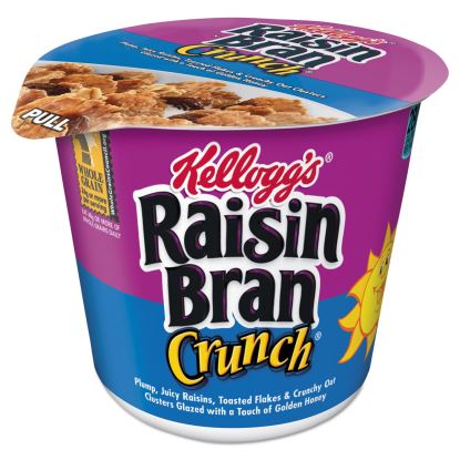 Breakfast Cereal, Raisin Bran Crunch, Single-Serve 2.8 oz Cup, 6/Box1