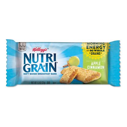 Nutri-Grain Soft Baked Breakfast Bars, Apple-Cinnamon, Indv Wrapped 1.3 oz Bar, 16/Box1