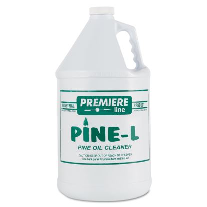 Premier Pine L Cleaner/Deodorizer, Pine Oil, 1 gal Bottle, 4/Carton1