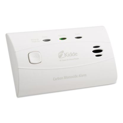 Sealed Battery Carbon Monoxide Alarm, Lithium Battery, 4.5 x 1.5 x 2.751