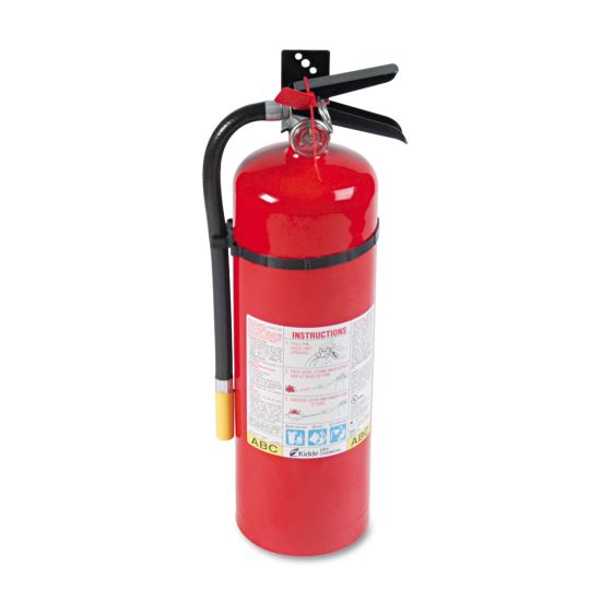 ProLine Pro 10MP Fire Extinguisher, 4 A, 60 B:C, 195psi, 19.52h x 5.21 dia, 10lb1