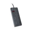 Guardian Premium Surge Protector, 8 Outlets, 6 ft Cord, 1080 Joules, Gray2