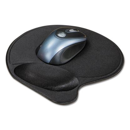 Wrist Pillow Extra-Cushioned Mouse Support, 7.9 x 10.9, Black1