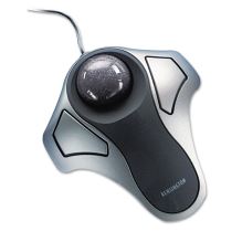 Orbit Optical Trackball Mouse, USB 2.0, Left/Right Hand Use, Black/Silver1