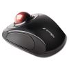 Orbit Wireless Mobile Trackball, 2.4 GHz Frequency/30 ft Wireless Range, Left/Right Hand Use, Black/Red1