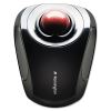 Orbit Wireless Mobile Trackball, 2.4 GHz Frequency/30 ft Wireless Range, Left/Right Hand Use, Black/Red2