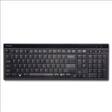 Slim Type Standard Keyboard, 104 Keys, Black/Silver1