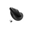 Pro Fit Ergo Vertical Wireless Mouse, 2.4 GHz Frequency/65.62 ft Wireless Range, Right Hand Use, Black2