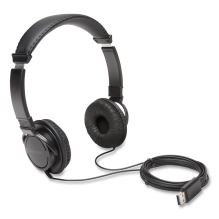 Hi-Fi Headphones, 6 ft Cord, Black1