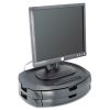 LCD Monitor Stand, 18" x 12.5" x 5", Black, Supports 35 lbs2