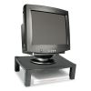 Single-Level Monitor Stand, 17" x 13.25" x 3" to 6.5", Black, Supports 50 lbs1